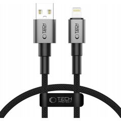 TECH-PROTECT ULTRABOOST DNA LIGHTNING CABLE 12W/2.4A 25CM IRON GREY