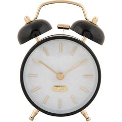Budzik retro PEARL GLOW, Ø 8 cm
