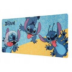 Disney Stitch - Mata gamingowa / na biurko XXL (80 x 35 cm)