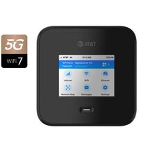 NETGEAR Nighthawk M7 Pro - Mobiler Hotspot - 5G - 6 Gbps - Wi-Fi 5, Wi-Fi 6, Wi-Fi 7, 2.5GbE, 1GbE