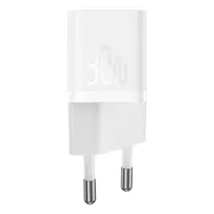 Ładowarka sieciowa Baseus GaN5 USB-C 30W biała