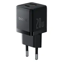 Ładowarka sieciowa Baseus Palm 20W USB-A, USB-C czarna