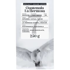 Ground specialty coffee Black Crow White Pigeon