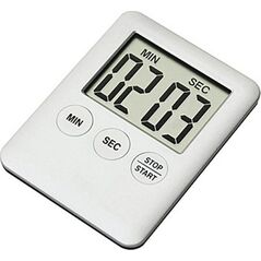 Minutnik Home Appliances cyfrowy biały (AG674A)