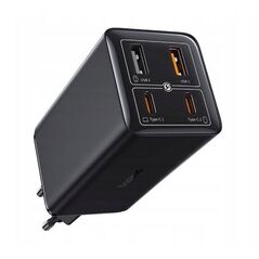 Baseus GaN6 Pro, 2x USB-C + 2x USB-A 100W (czarna)