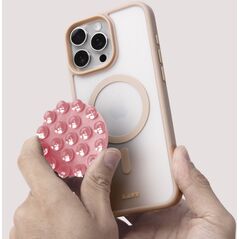 LAUT MAGADD Sticker Light Pink MagSafe comp. suction mount