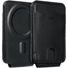 LAUT MAGADD Card Wallet Black MagSafe with stand function