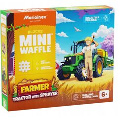 *****Klocki waffle Farmer traktor+orpys.50el 07498