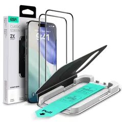 Szkło hartowane ESR Ultrafit Tempered Glass do Apple iPhone 17 Air Clear [2 PACK]