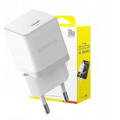 Ładowarka sieciowa Baseus Palm 30W USB-C biała