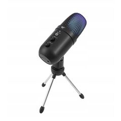 Mikrofon gamingowy bezprzewodowy Havit GK51 (czarny z RGB)