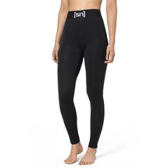 Legginsy termoaktywne damskie Super.natural Tundra175 Tight - black rozmiar: s