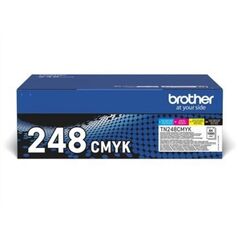 Brother  4 X 1000 Page Std Yield Toners for Colourled Range (TN248VAL) (BROTN248VAL) έως 12 άτοκες Δόσεις