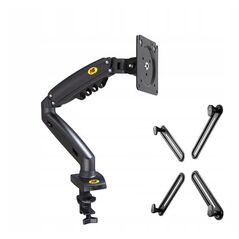 F80G - Solidny Ergonomiczny Uchwyt do Monitora 17&apos|-30&apos| Regulacja 3D VESA PIVOT