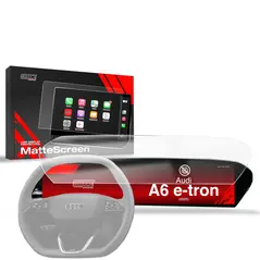 Folia matowa GrizzGlass CarDisplay Protection do Audi A6 e-tron 14,5" (2025)