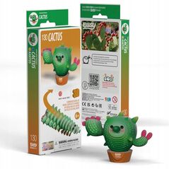 EUGY 3D Cardboard Model Kit - Cactus