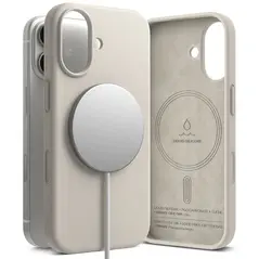 Etui Ringke Silicone Magnetic MagSafe do Apple iPhone 17 Stone