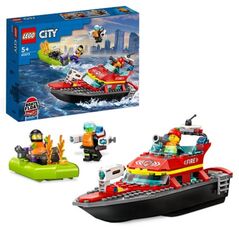 Lego City Fire Boat (60373) (LGO60373) έως 12 άτοκες Δόσεις