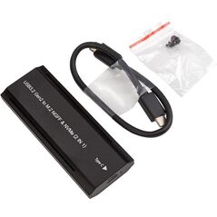 Θήκη Extra Digital Ultra M.2 PCIe NGFF/NVMe SSD USB3.2, 20Gbps, RGB