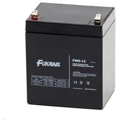 Fukawa Μπαταρία - FUKAWA FW 5-12 U (12V/5Ah - Faston 187), διάρκεια ζωής 5 χρόνια