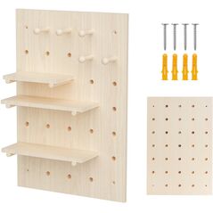 Drewniana tablica organizer Maclean, drewniany, 40x60cm, max. 20kg, MC-130 WD