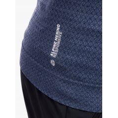 Koszulka Salewa Zebru Medium Warm AMR T-Shirt - dark denim rozmiar: xl