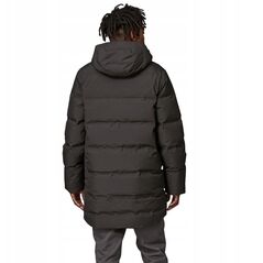 Płaszcz puchowy Patagonia Jackson Glacier Parka - black rozmiar: l