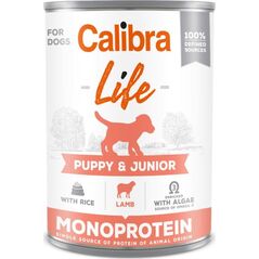 Calibra CALIBRA Dog Life Puppy & Junior Lamb with rice 400g