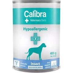 Calibra Calibra Veterinary Diets Dog Hypoallergenic Insect & Salmon 400g