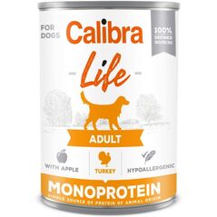 CALIBRA Dog Life Adult Turkey with apples 400g