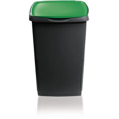 Κάδος απορριμμάτων Ecosolution 45L 37x36x53 5cm σκούρο γκρι/πράσινο 8009115034247