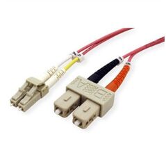 EFB EFB Elektronik LC-SC 50/125µ οπτικό καλώδιο 5 m OM4 Ροζ