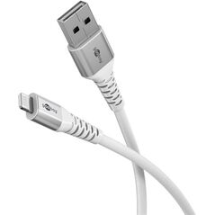 Goobay 74511 kabel Lightning 1 m Biały