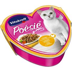 Vitakraft VITAKRAFT KOT 85g tacka POESIE KURA INDYK sos /15