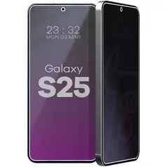Prywatyzujące szkło hybrydowe Bizon Glass Mule Shadow do Samsung Galaxy S25 matowe
