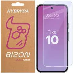 Elastyczne szkło hybrydowe Bizon Glass Mule do Google Pixel 10