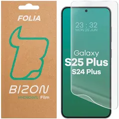 Folia hydrożelowa na ekran Bizon Glass Hydrogel Front do Samsung Galaxy S25+ Plus / S24+ Plus
