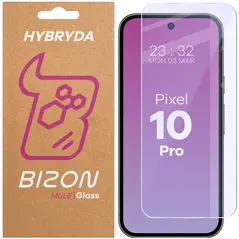 Elastyczne szkło hybrydowe Bizon Glass Mule do Google Pixel 10 Pro
