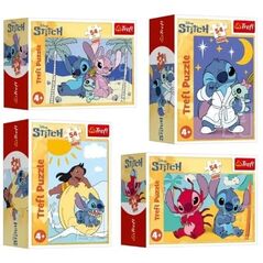 PUZZLE 54 MINI Stitch i jego świat /Disney 54220
