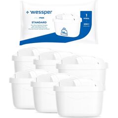 Σετ φίλτρων νερού Wessper Aquamax 6 τεμ (WES003-6)