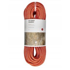 Σχοινί αναρρίχησης Mammut 9.8 Crag Classic Rope 80 m - λευκό/πορτοκαλί