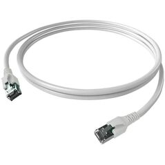 Καλώδιο crossover Easylan FlexBoot Cat.6A, S/FTP, λευκό, 5 μ