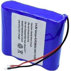 Sanyo 4/UR18650-ZM2 PCBK Ειδική μπαταρία 18650 Καλώδιο Λιθίου 14.4 V 2420 mAh