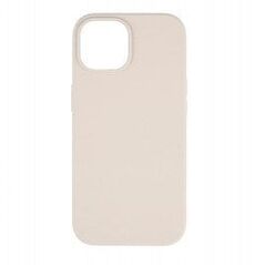 Pomologic CoverCase - προστατευτική θήκη σιλικόνης για iPhone 15 συμβατή με MagSafe (ivory)