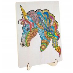 *****Puzzle drewn.jednorożec 140el 400086J 20768