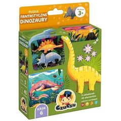 CzuCzu puzzle Fantastyczne dinozaury 94188