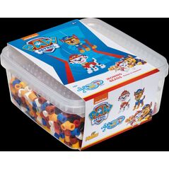 Hama maxi Paw Patrol χάντρες και πλακέτα σε κουβά