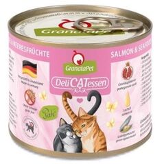 GranataPet DeliCatessen łosoś i owoce morza karma mokra dla kota 200g