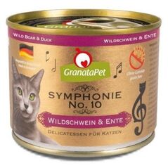 GranataPet Symphonie No.10 dziczyzna i kaczka mokra karma dla kota 200g