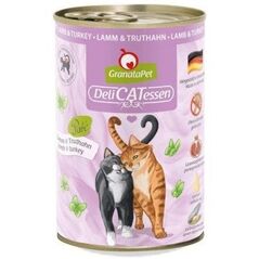GranataPet DeliCatessen jagnięcina i indyk mokra karma dla kota 400g